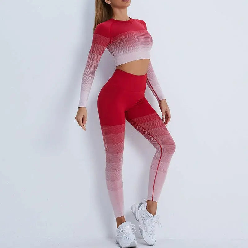 Gradient Sport Suit Running Fitness