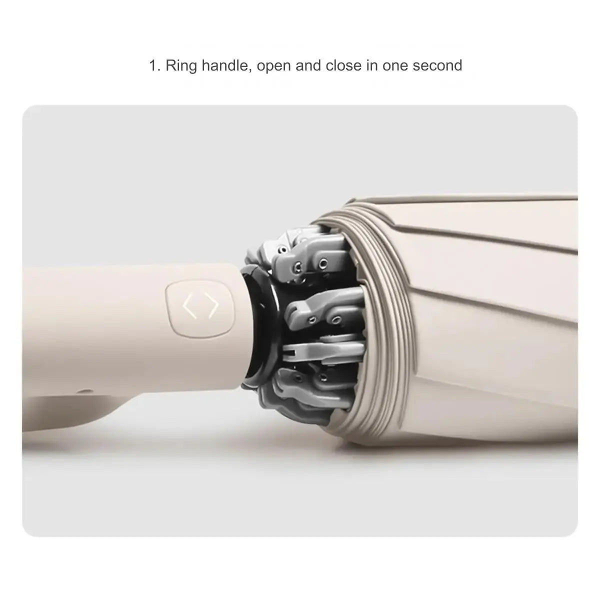 New Ring Buckle Umbrella Reflective - EVERYDAY