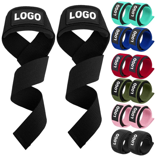 Weight Lifting Wrist Straps for Bodybuilding Powerlifting Strength